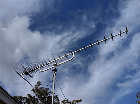 metal roof tv antenna reception